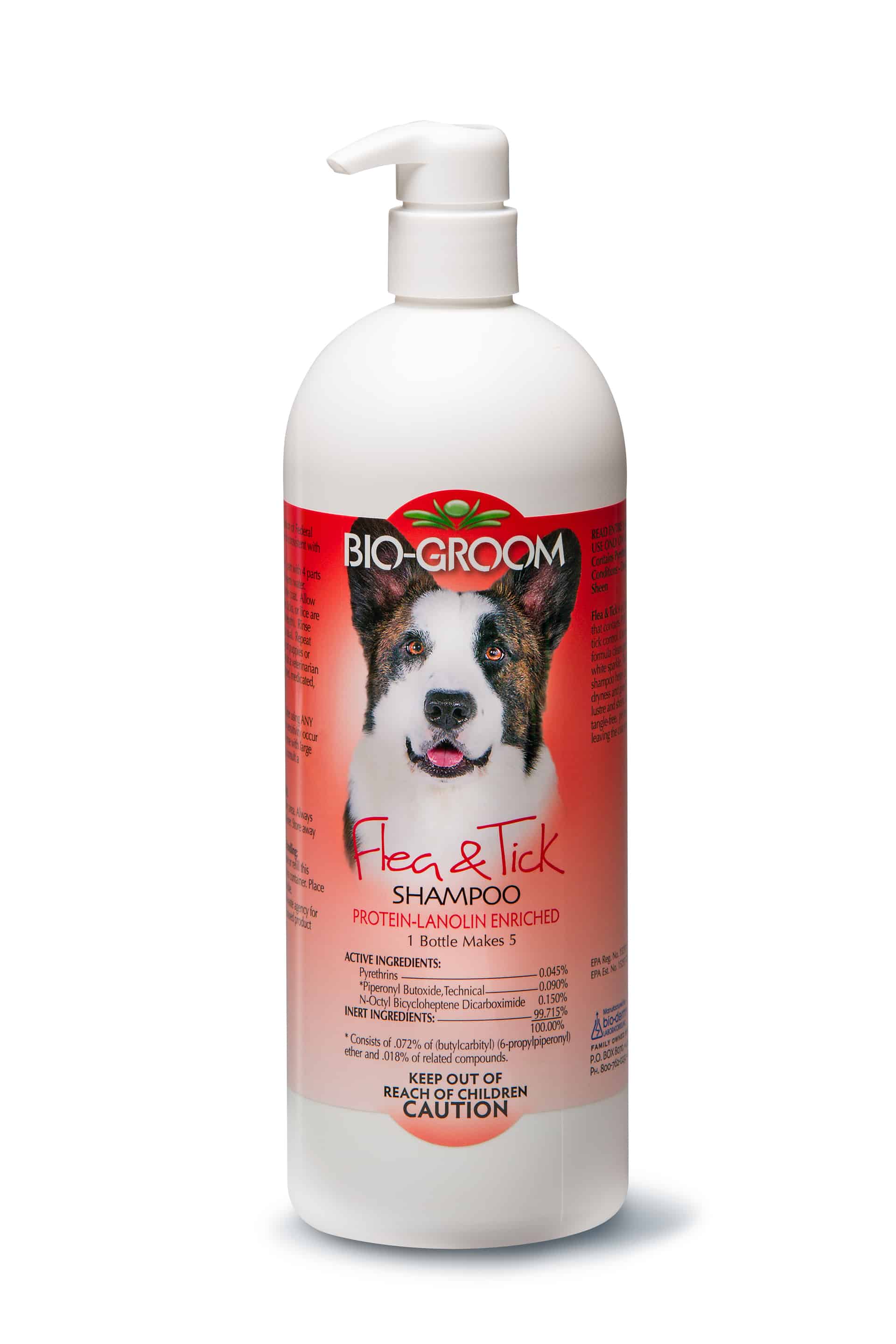 BIO-GROOM Flea & Tick Shampoo - 32 oz