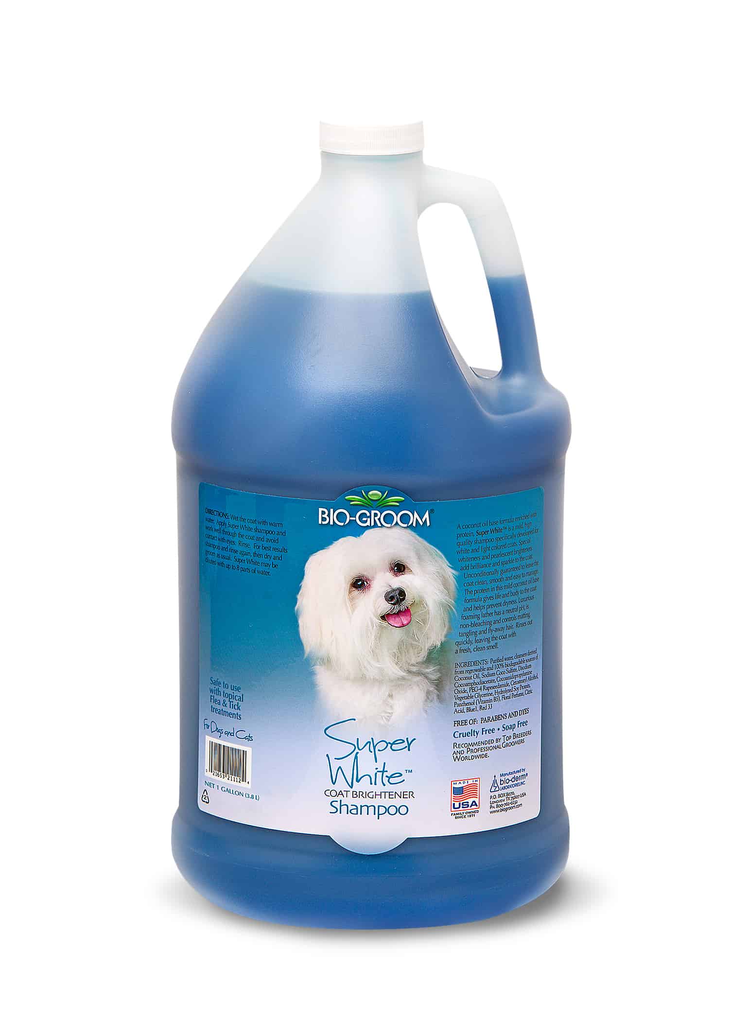 BIO-GROOM Super White Shampoo - Gallon