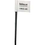 50 Ct Boundary Flags to Mark Outdoor Pet Fence