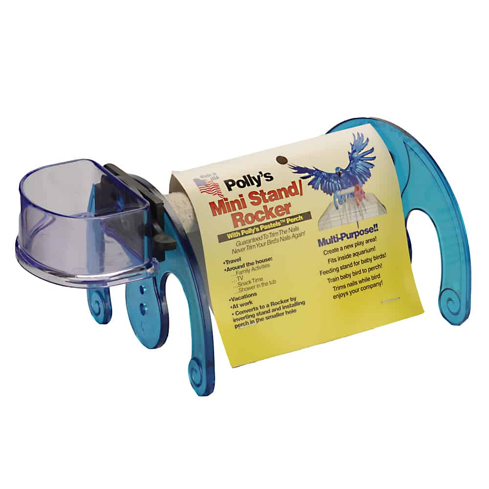 Mini Bird Stand/Rocker 3/4" x 4" – Perch & Rocker