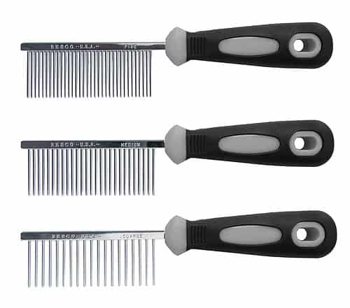 Resco Professional Metal Comb with Handle