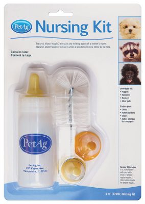 Small Animal Nursing Bottle Kit 4 oz