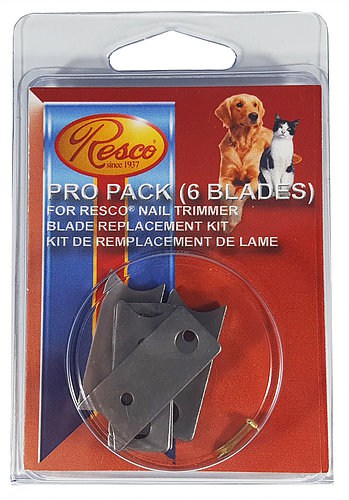 Pro Pack Replacement Kit for Resco Nail Trimmer (6 Blades)