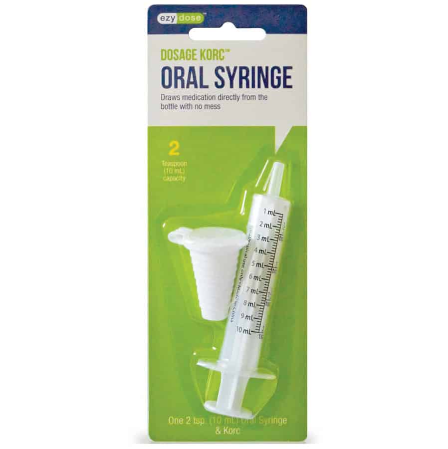 Ezy Dose® Oral Syringe with Dosage Korc® 10 mL