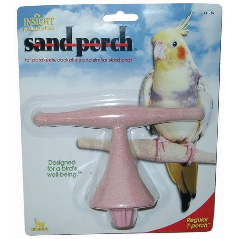 Sand "T" Perch for Birds 6"