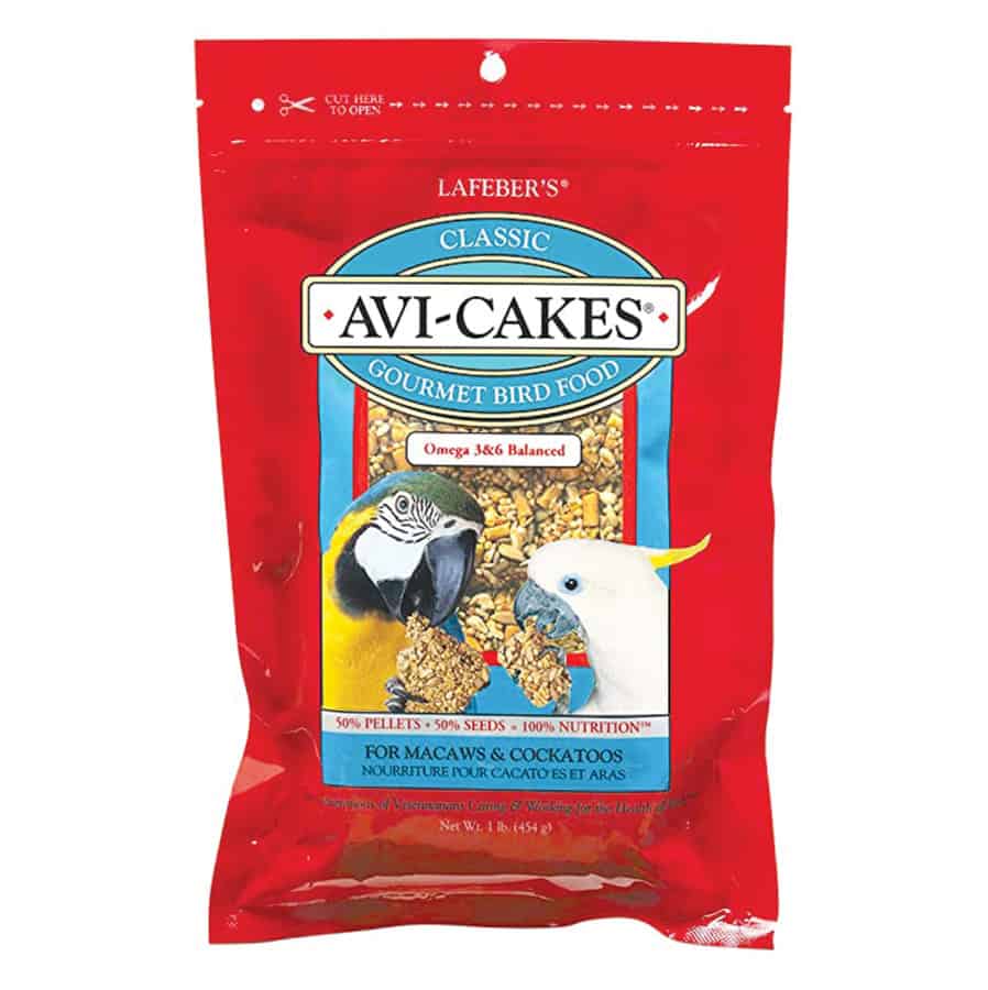 Lafeber's Avi-Cakes for Macaws & Cockatoos 1 lb