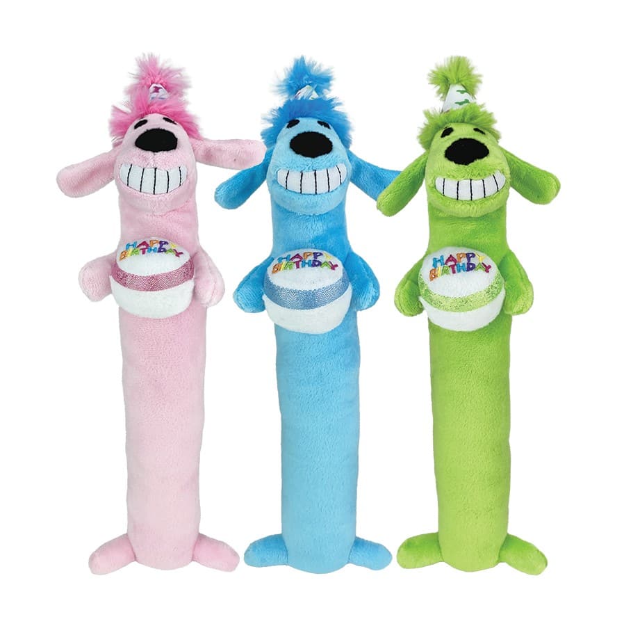 Multipet Loofa Birthday Dog Toy Medium