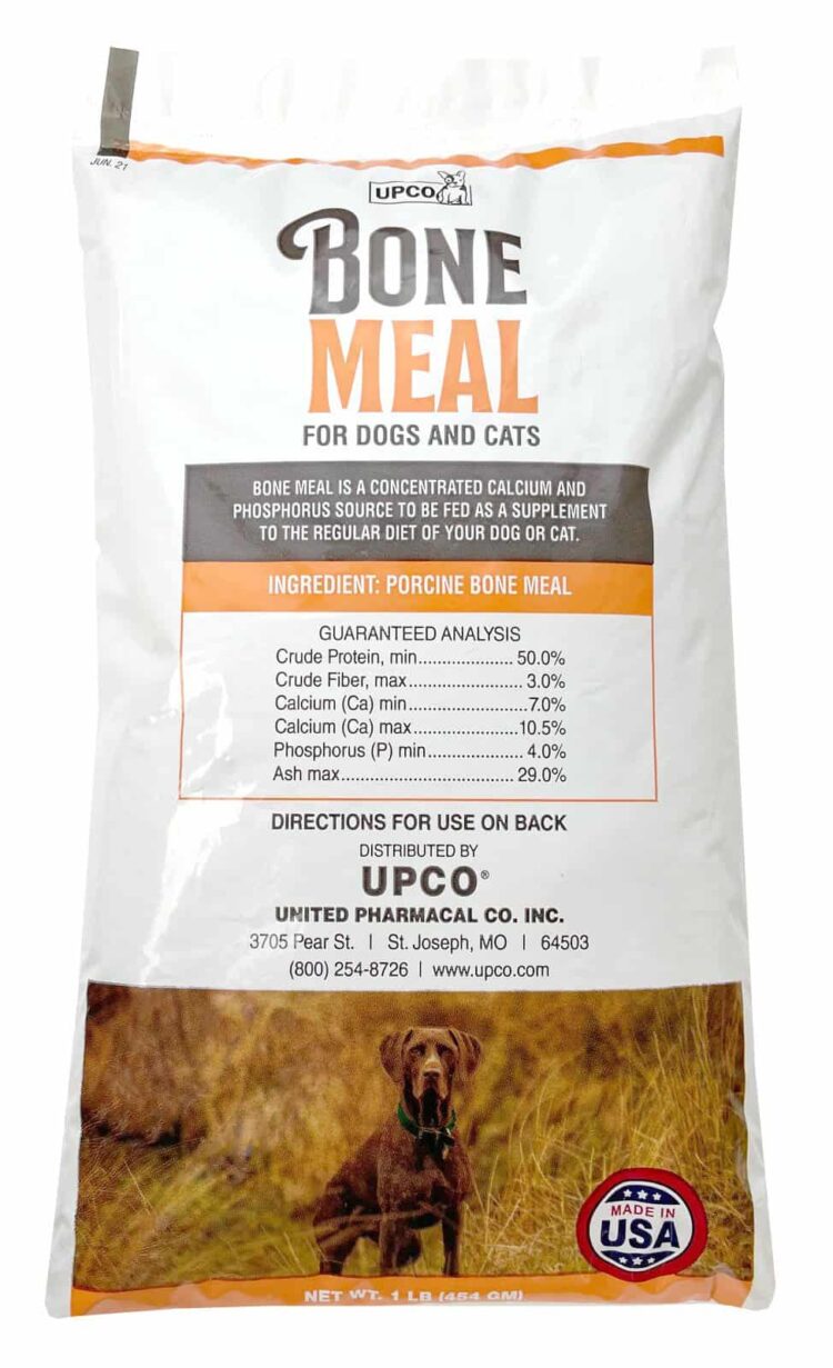 UPCO Bone Meal Steamed Powder Supplement For Dogs & Cats