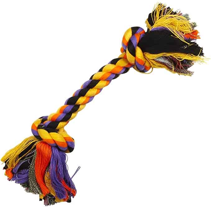 Booda Bones Multicolor Large Rope Bone 13"