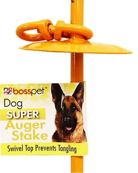 Super Auger Tie Out Stake for Dogs 24"
