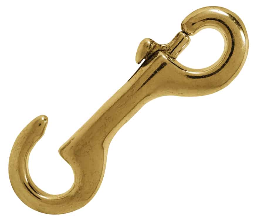 Brass Snap No 3 w/ One Open End