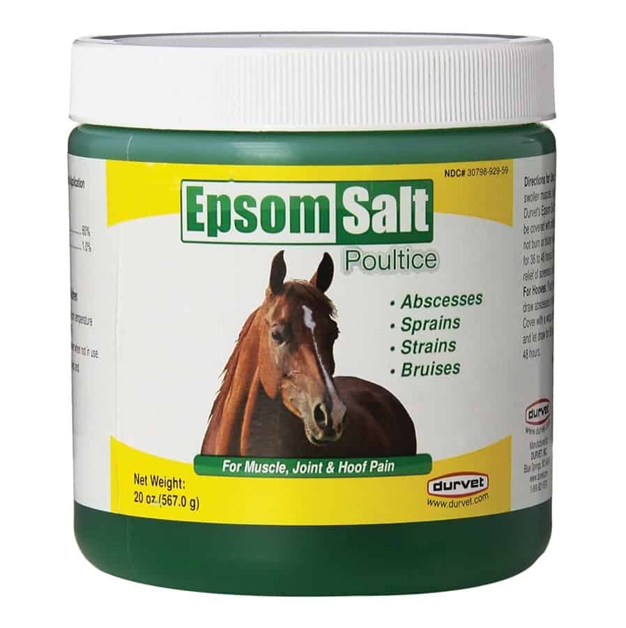 Durvet Epsom Salt Poultice Horse Muscle & Joint Pain Relief 20 oz