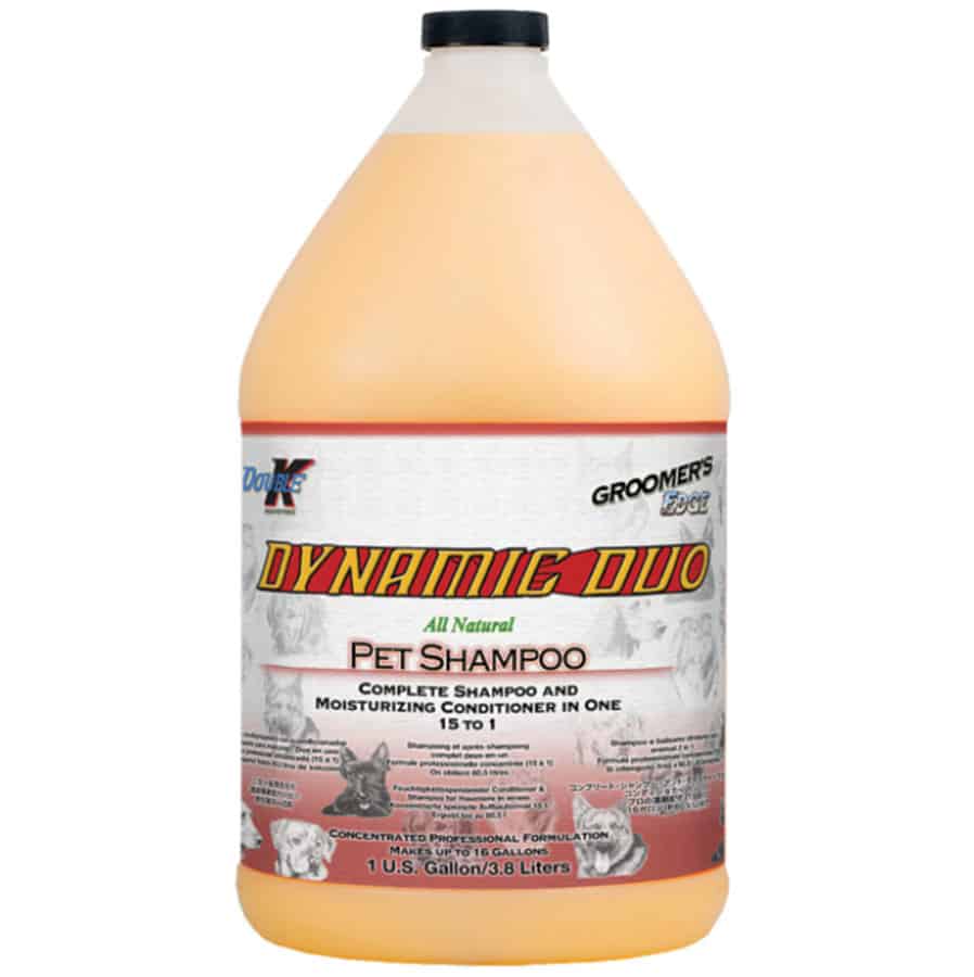 Double K Groomers Edge Dynamic Duo Shampoo Gallon