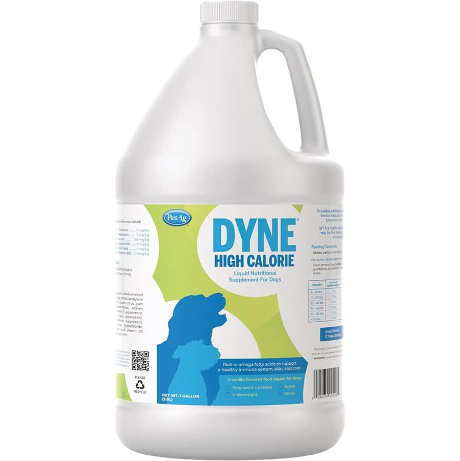 Dyne High Calorie Liquid for Dogs & Puppies Gallon