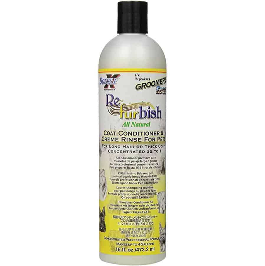 Double K Groomers Edge Re-Fur-Bish Conditioner - 16 oz