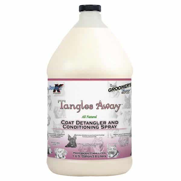 Double K Groomers Edge Tangles Away - Gallon