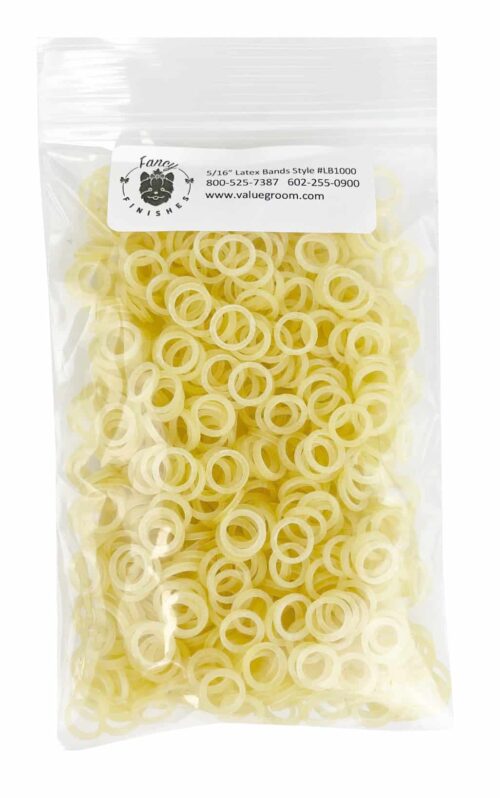 Latex Rubber Bands for Dogs 1,000 Ct