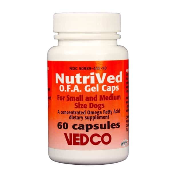 NutriVed® OFA Gel Caps for Small & Medium Dogs 60 Ct