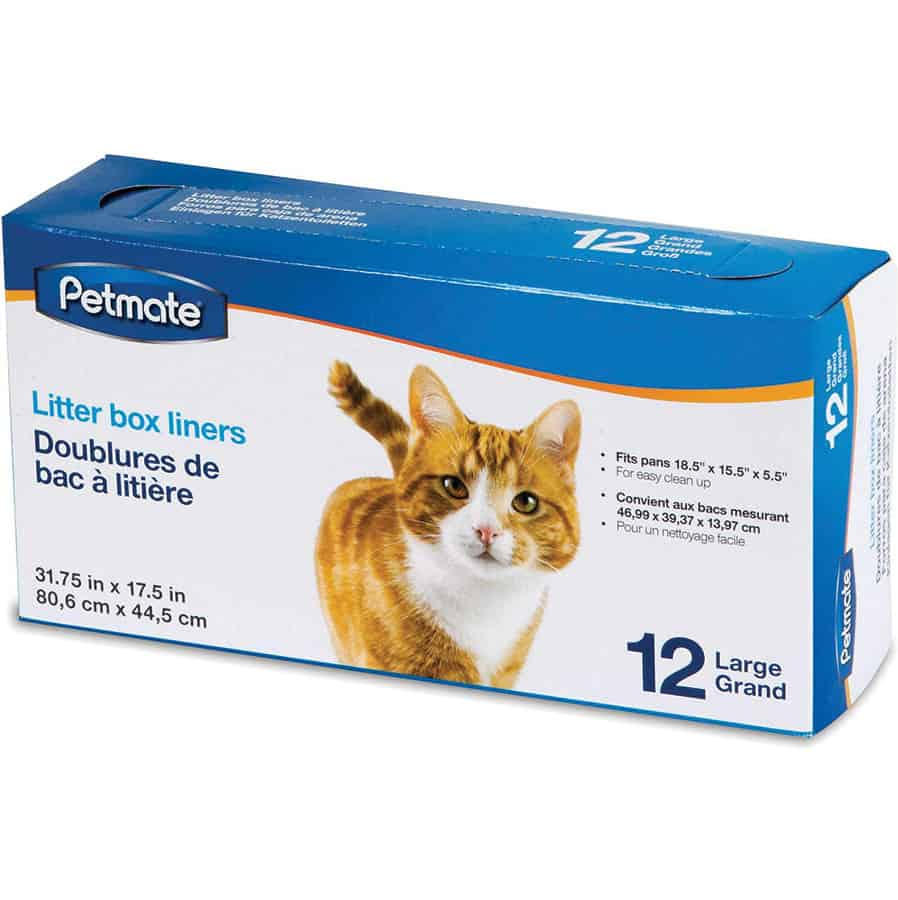 PetMate Litter Box Liners Large 12 Ct