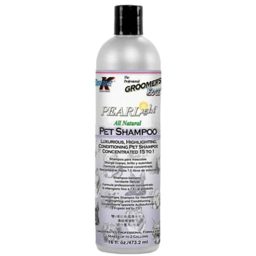 Double K Groomers Edge Pearl Light Highlighting Shampoo 16 oz