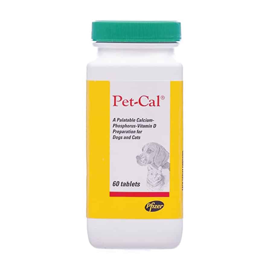 Pet-Cal Pet-Tabs Vitamin Supplement 60 Ct