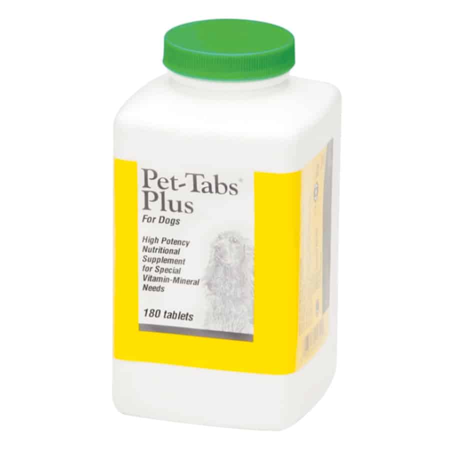 Pet-Tabs Plus Vitamin Supplement 180 Ct