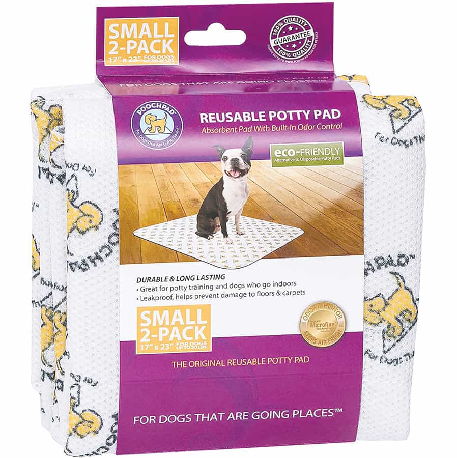 PoochPad® Reusable Potty Pad SMALL 2 Pk
