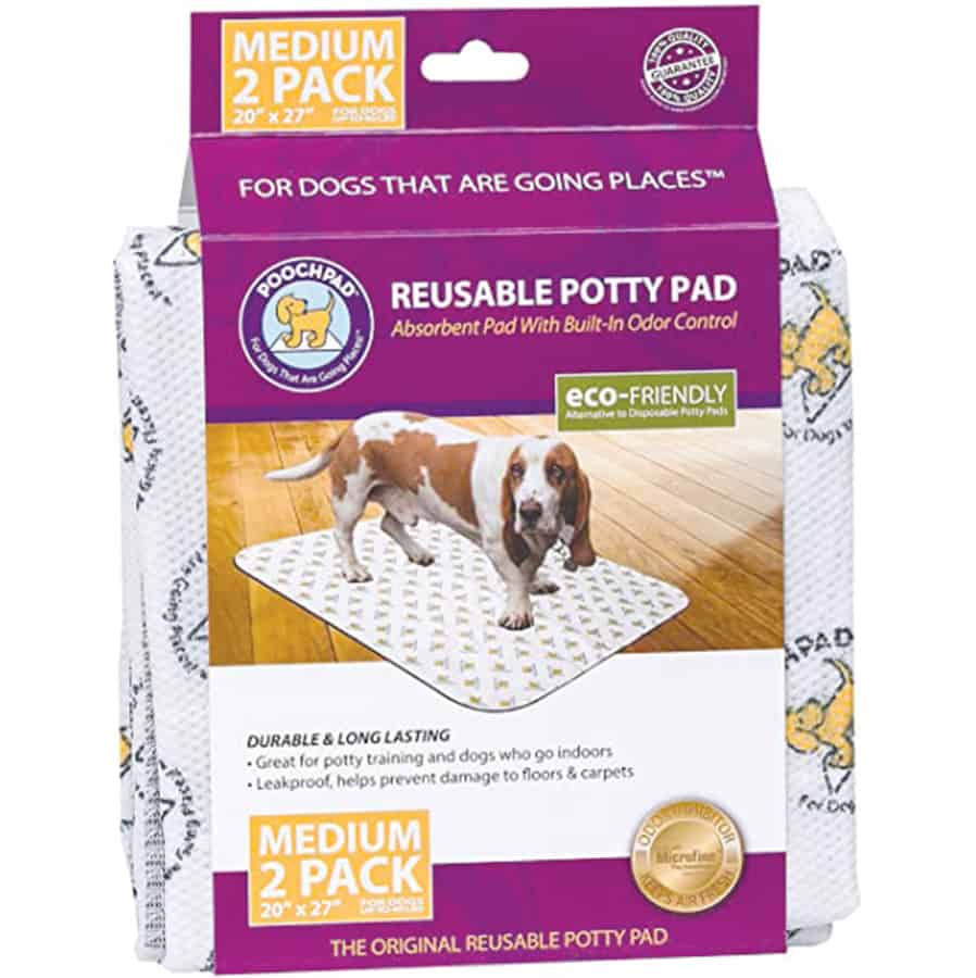 PoochPad® Reusable Potty Pad MEDIUM 2 Pk