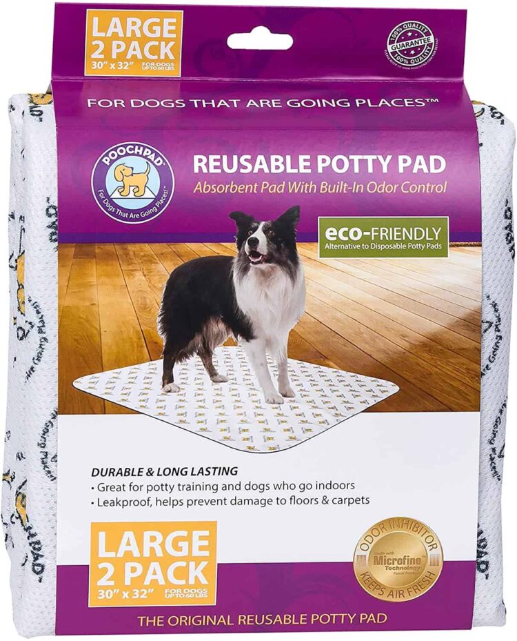 PoochPad® Reusable Potty Pad LARGE 2 Pk