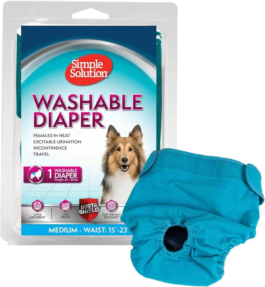 Simple Solution Washable Dog Diaper Medium