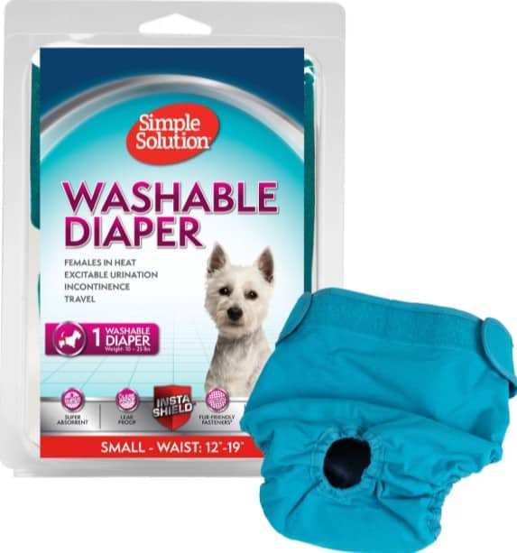 Simple Solution Washable Dog Diaper Small
