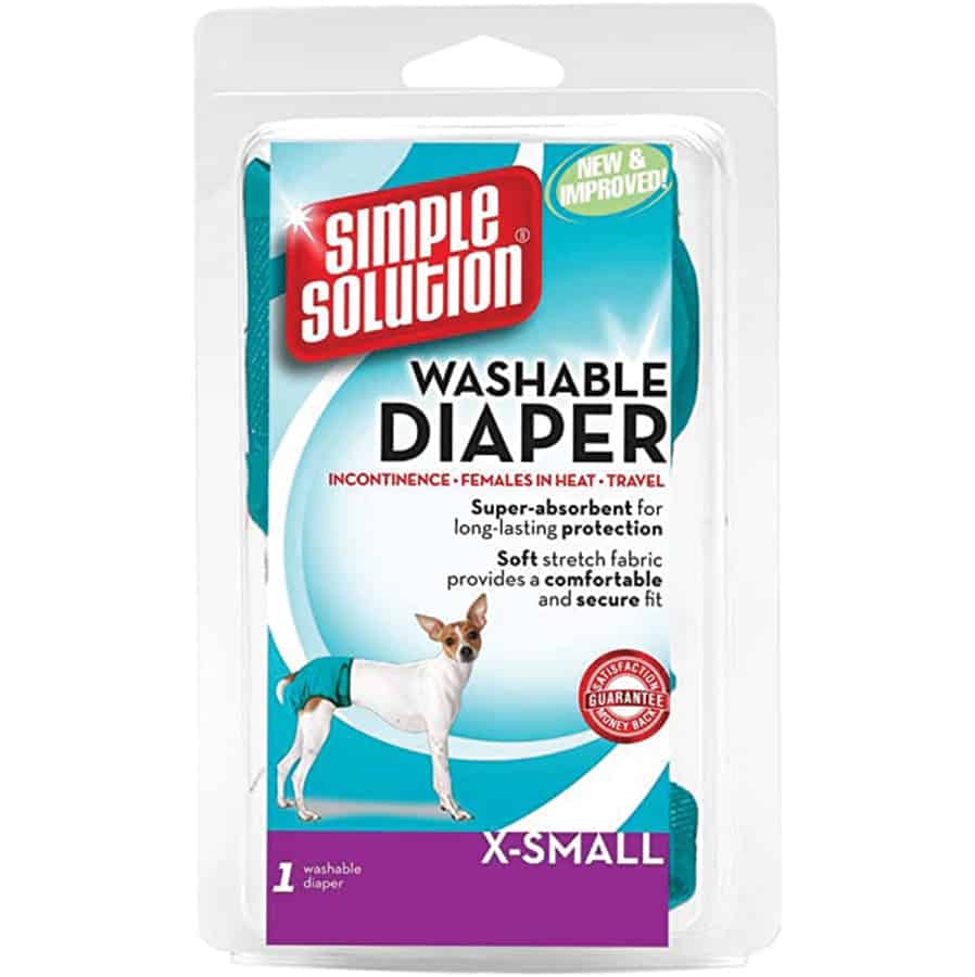 Simple Solution Reusable Dog Diapers X-Small