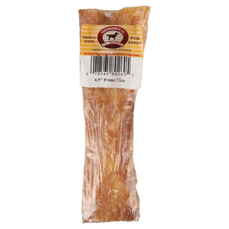 Smokehouse All Natural Prime Slice Dog Treat 6.5"