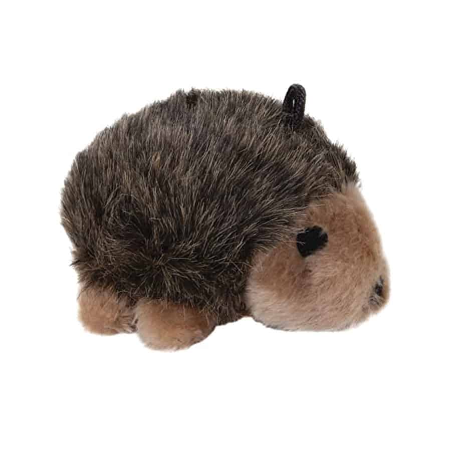Booda Softbite Small Plush Hedgehog Dog Toy