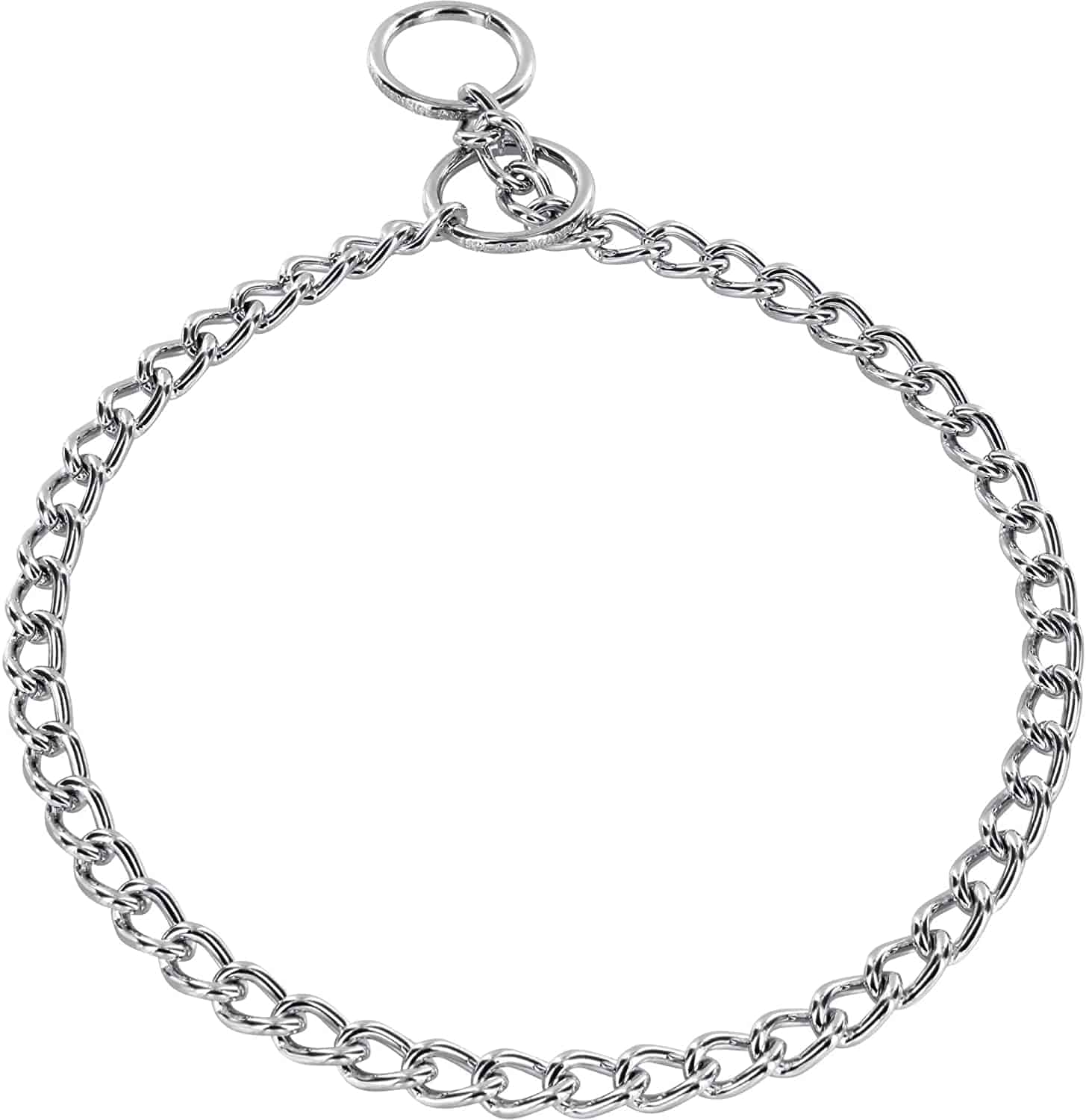 Herm Sprenger German Choke Chain Collar Medium 2.5mm (16"-18")