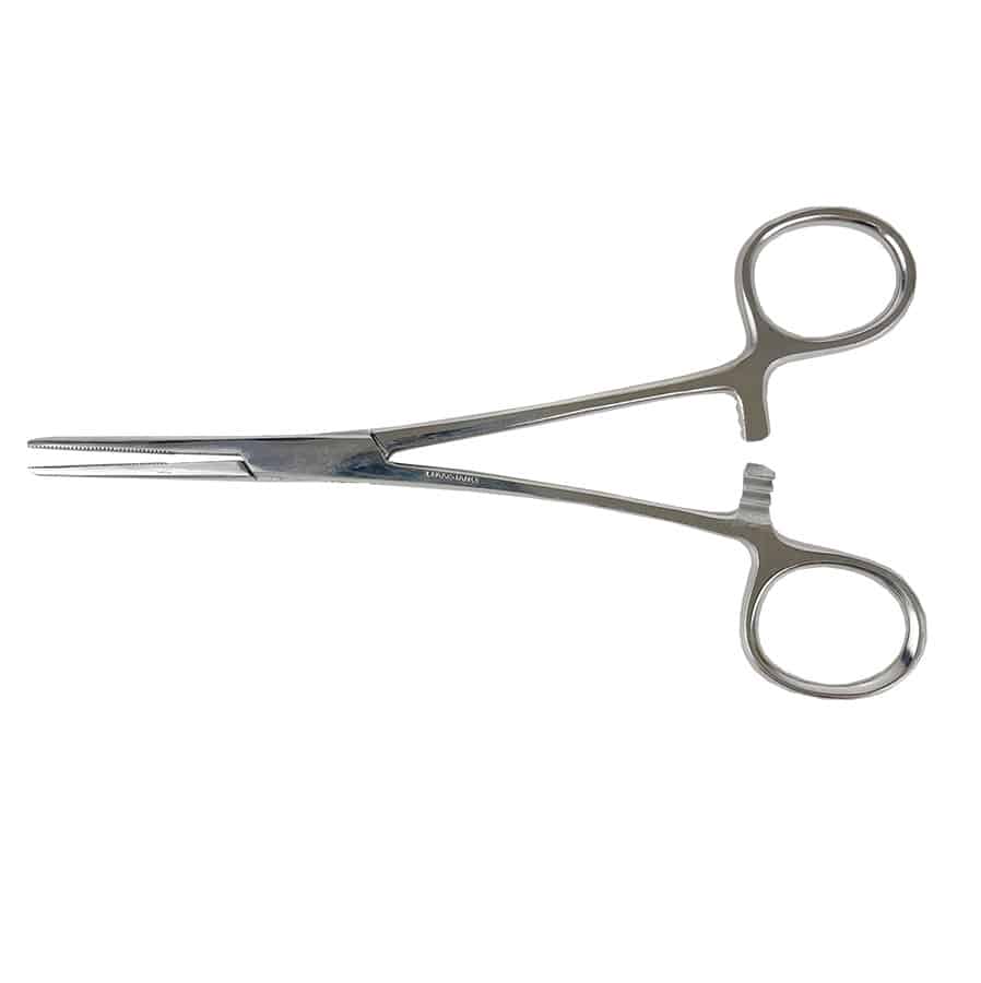All Purpose Hemostat Straight Forceps 6.25"