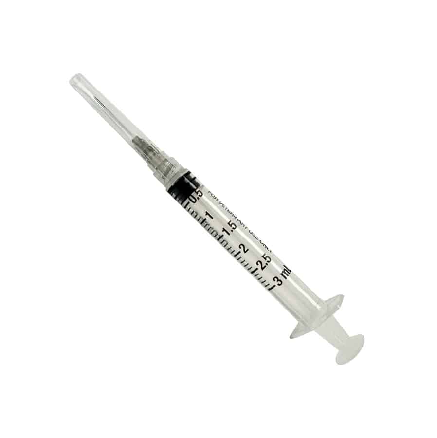 Vetrijec 3cc Single Use Syringe for Vaccines