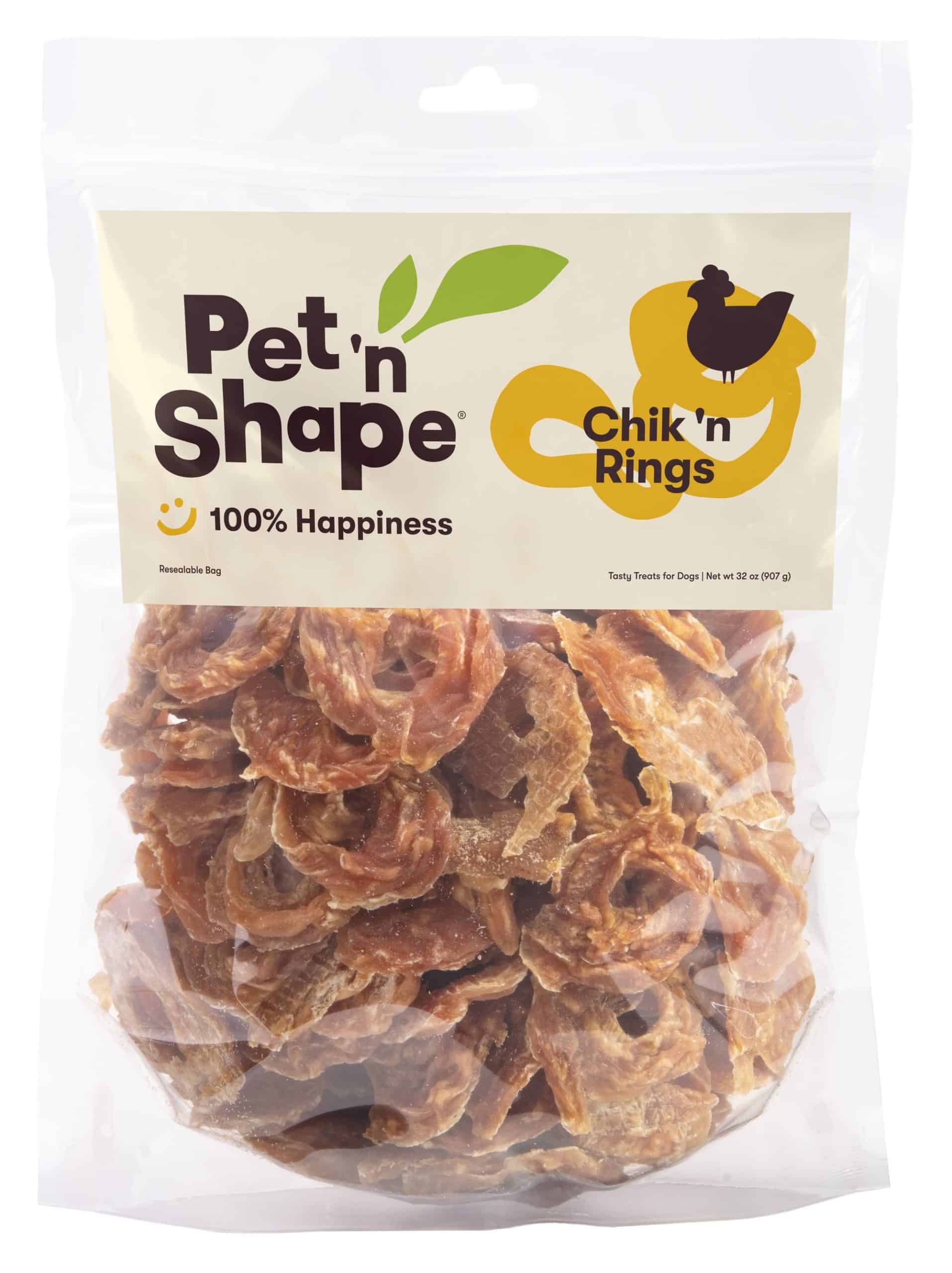 Pet 'N Shape Chik' N Rings Dog Treats 8 oz