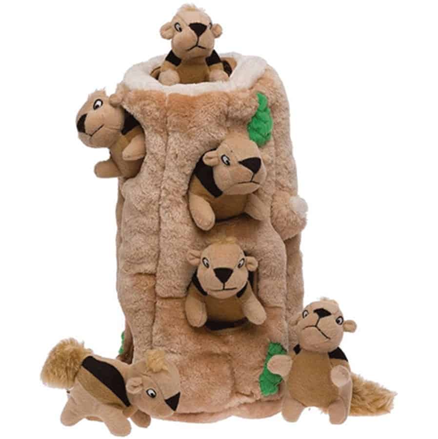 Invincibles® Ginormous Hide a Squirrel X-Large Dog Toy