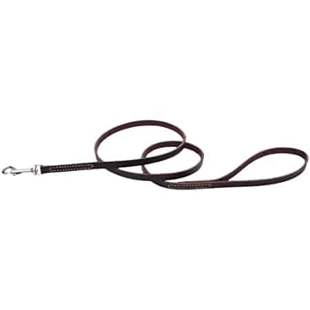 Brown Latigo Leather Dog Leash