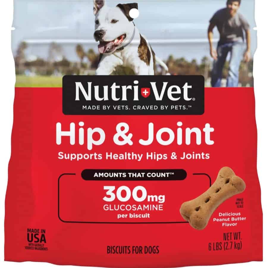 Nutri-Vet Hip & Joint Dog Biscuits LARGE 6 lb