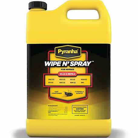Pyranha Wipe N' Spray® For Horses Gallon