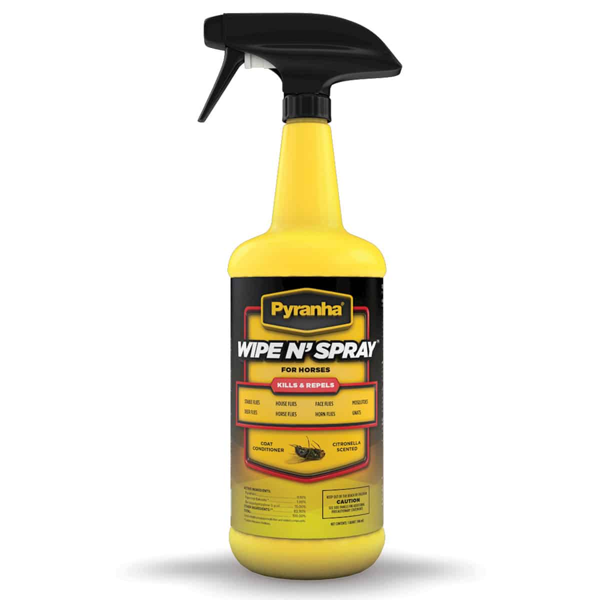 Pyranha Wipe N' Spray® For Horses 32 oz