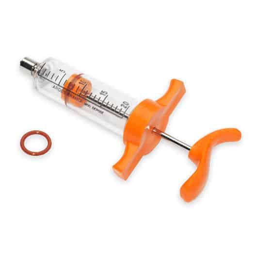 Ardes® Nylon Syringe with O-Ring Plunger – 30 cc