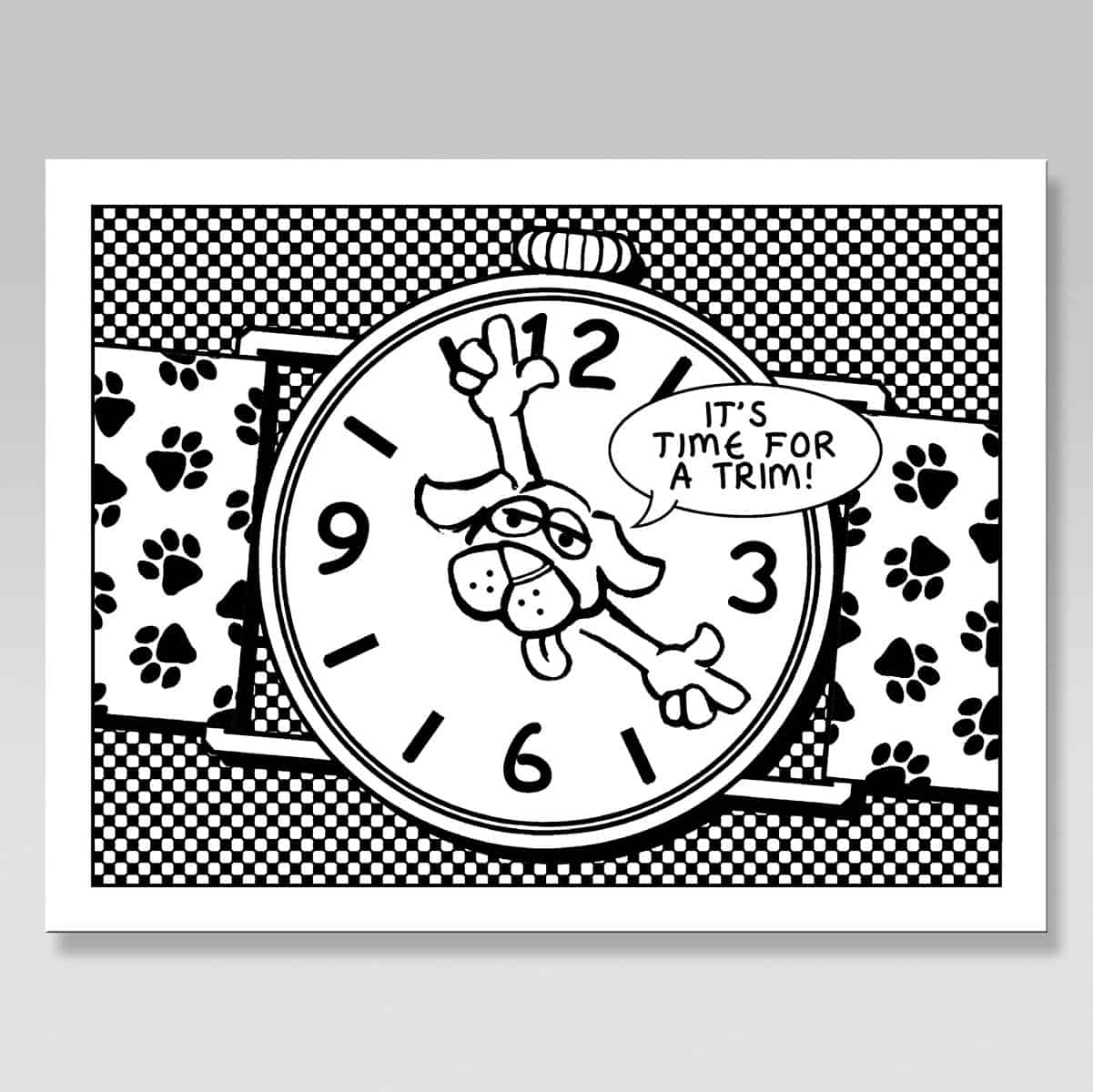 Grooming Reminder Cards - Package of 100 - Watch