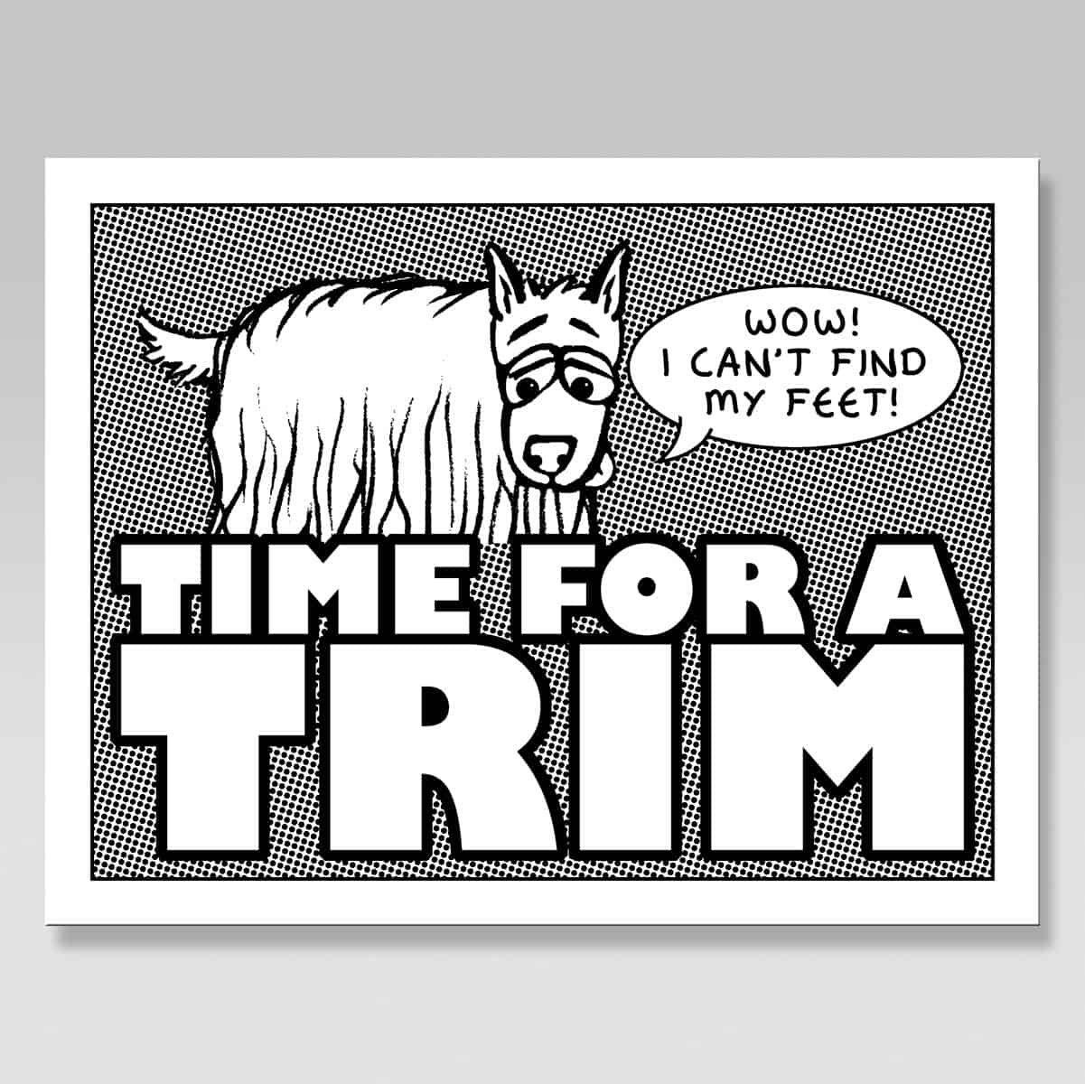 Grooming Reminder Cards - Package of 100 - Time for a Trim