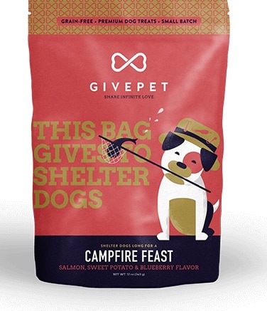 Givepet Dog Biscuits Campfire Feast 11 oz