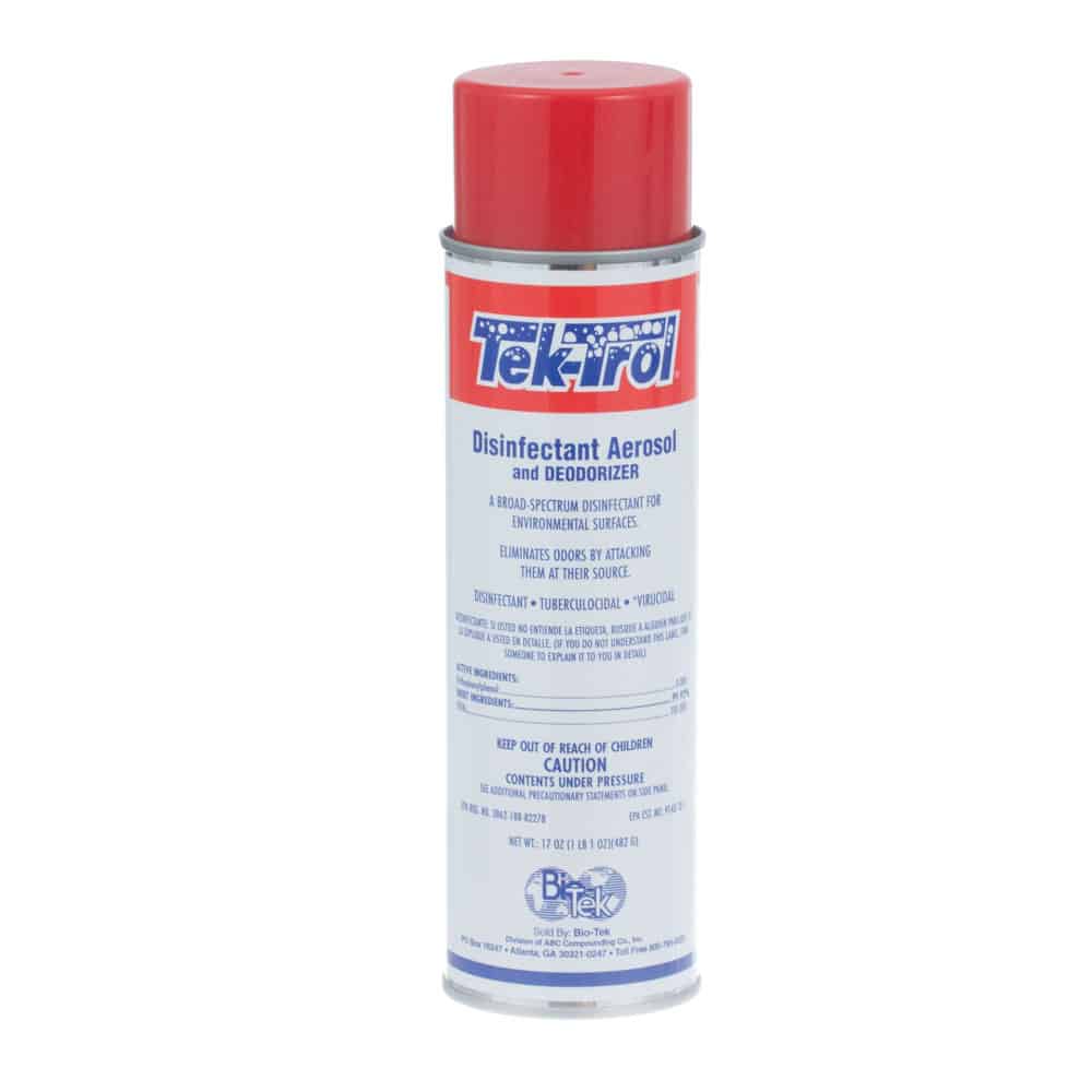 Tek-Trol Disinfectant Aerosol and Deodorizer 17 oz