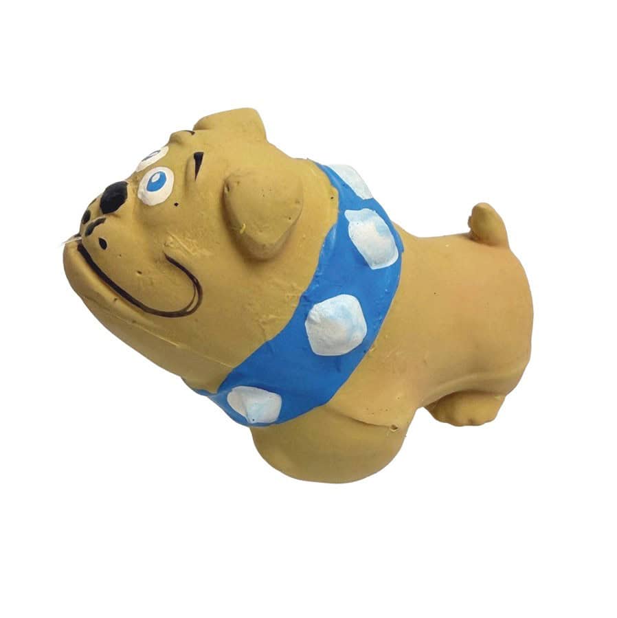 Latex Bulldog Dog Toy