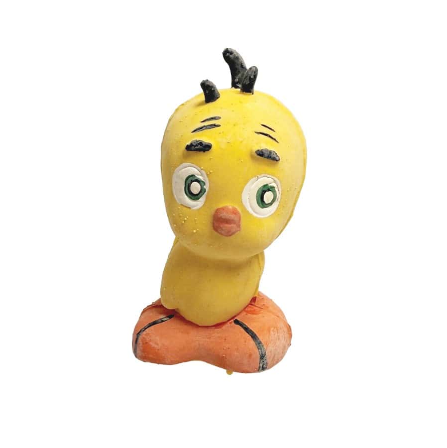 Latex Chick Dog Toy